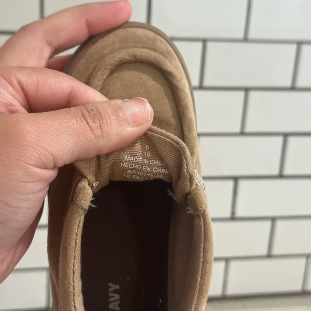 Old Navy Brown Kids Moccasins